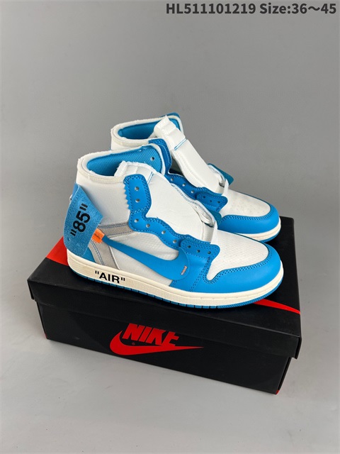 men air jordan 1 shoes 2023-1-2-052